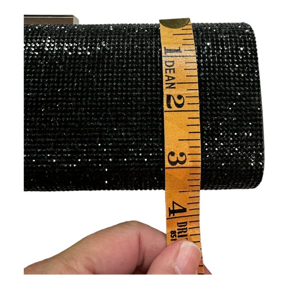 SPARKLE! BROWN'S SWAROVSKI ENCRUSTED EVENING BAG - Picture 10 of 14